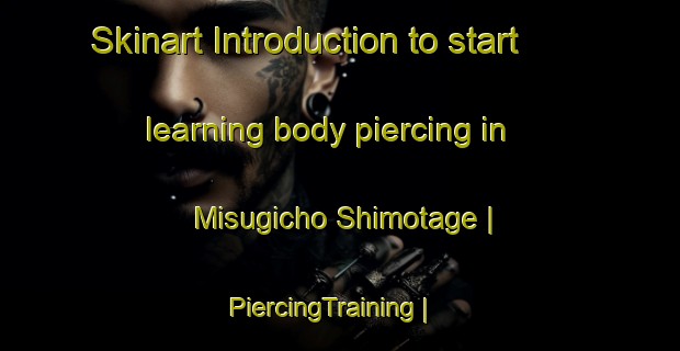 Skinart Introduction to start learning body piercing in Misugicho Shimotage | PiercingTraining | PiercingClasses | SkinartTraining-Japan